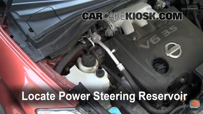 2004 Nissan Murano SL 3.5L V6 Power Steering Fluid